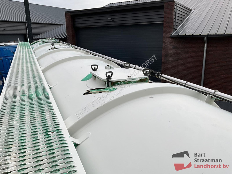 Semiremorca Van Hool 3G0015 Mesttrailer RVS Met...