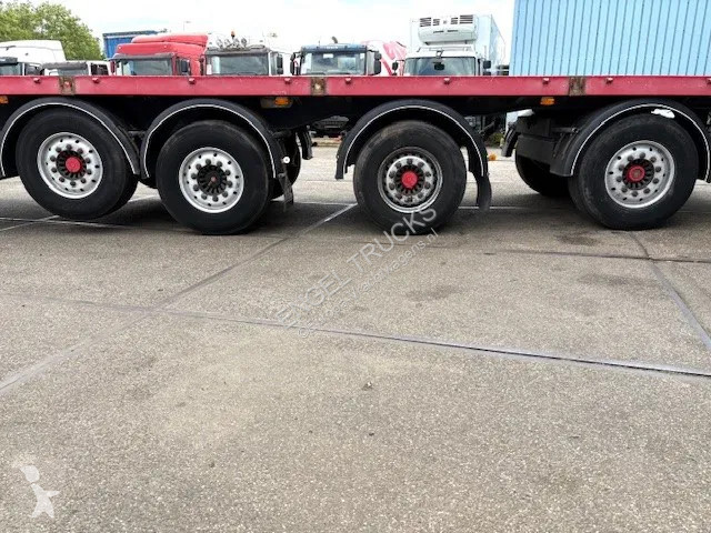 Oplegger KWB P-504-STI-H 4-AXLE FLATBED TRAILER...
