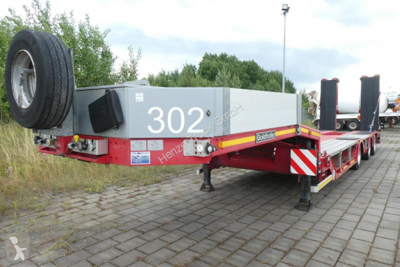 Semitrailer Goldhofer Satteltieflader STN-L 3...