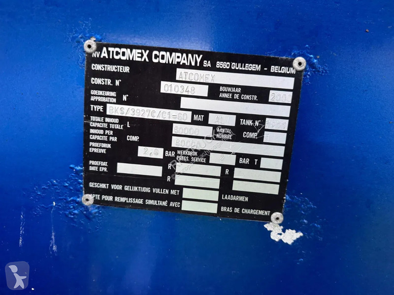 Semiremorca Atcomex 10 UNITS - 3 AXLE KIPPER...
