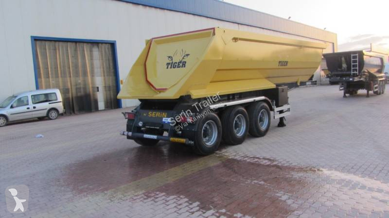 Semi remorque Serin Tiger HARDOX 24 m³ Tipper...