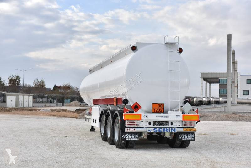 Semi remorque Serin Aluminum  Fuel Oil Tanker...