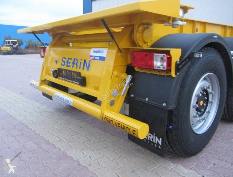 Semi remorque Serin Tipper Container Carrier...