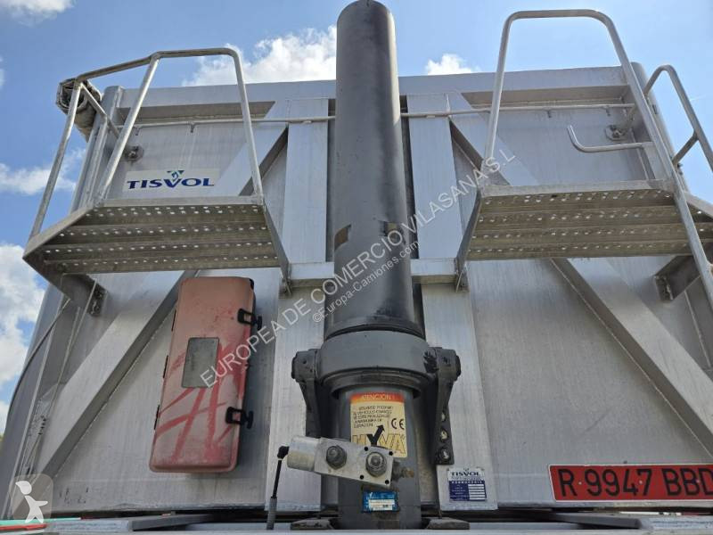 Semitrailer Tisvol basculante cereal 47m3