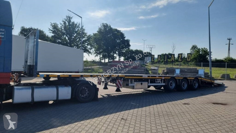 Oplegger MAX Trailer platforma z hydraulicznie...