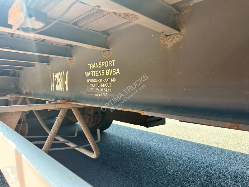 Semitrailer Renders SR-AF-FS met laadklep