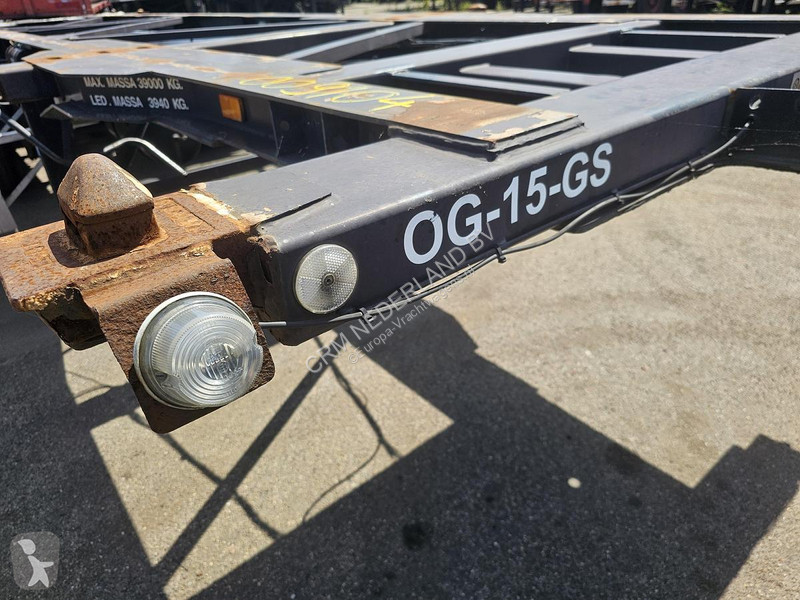 Sættevogn Desot DSTO-2001-SSR-99L| adr CHASSIS...
