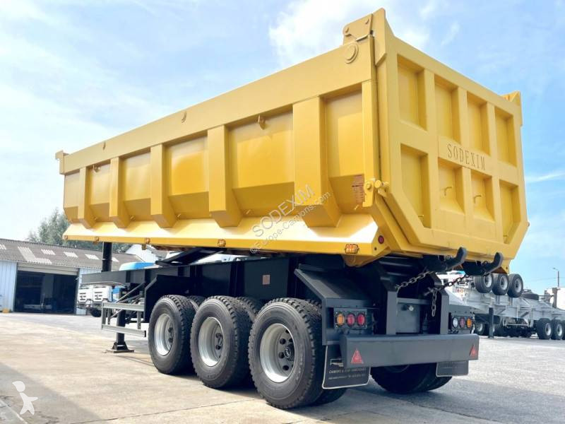 Semi remorque Sodexim BENNE ACIER 35M3 - 3...