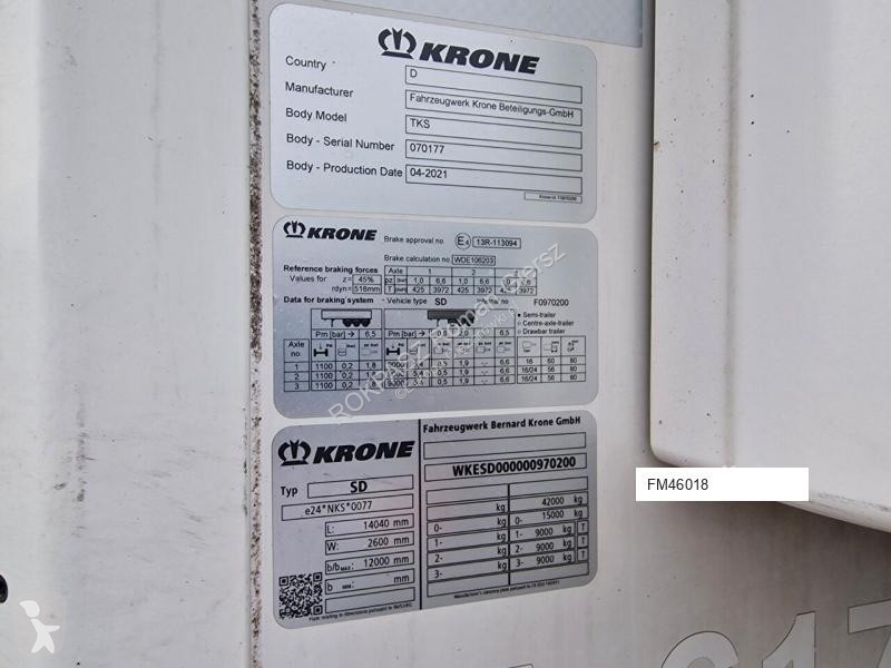Semitrailer Krone