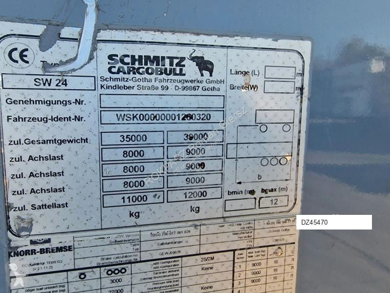 Semiremorca Schmitz Cargobull Walkingfloor SIDE...