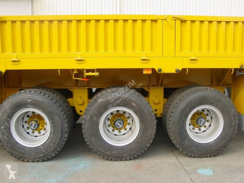 Semitrailer Sodexim PLATEAU RIDELLES 40' /...
