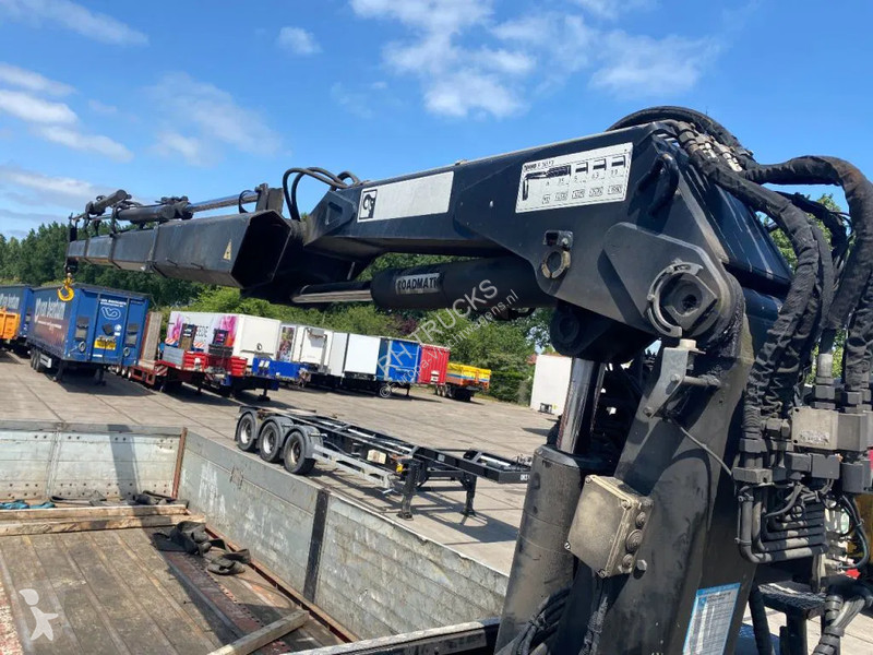 Semitrailer Lecitrailer MET HIAB R165 F3