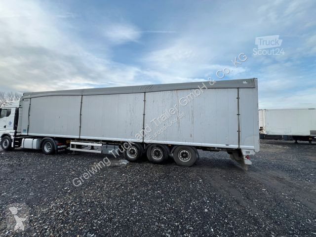 Semi reboque Knapen K100 - 10mm Boden, SAF-Achsen