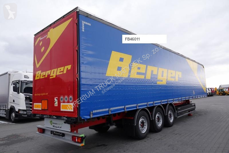 Semitrailer Berger ECOTRAIL / FIRANKA /...
