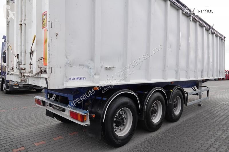 Semiremorca Kaiser WYWROTKA 55 m3 / ALUMINIOWA...