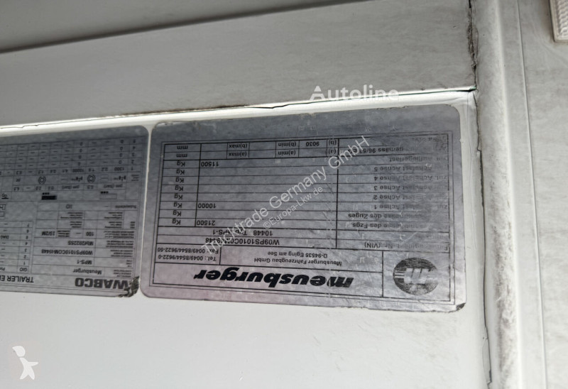 Semiremorca Meusburger MPS-1 Koffer / HB /...