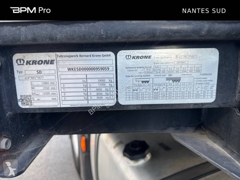 Semi remorque Krone e24*NKS*0077