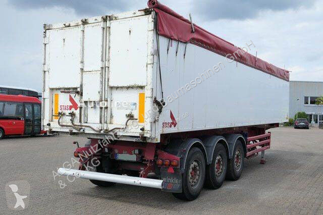 نصف مقطورة Stas SA336K, Alu, 50m³, Alu-Chassis,...