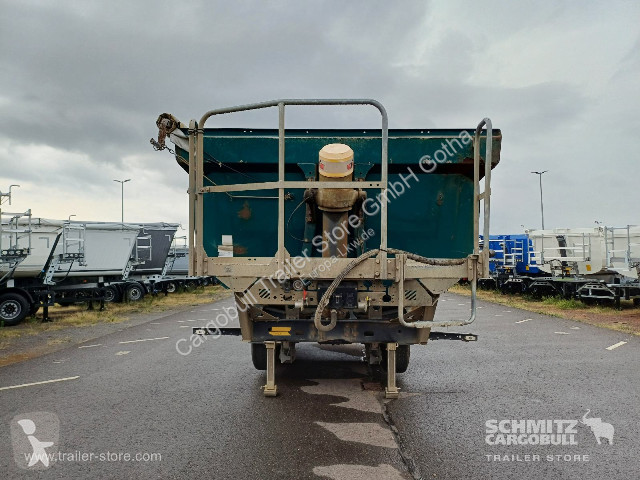 Semitrailer Schwarzmüller Kipper Stahlrundmulde...