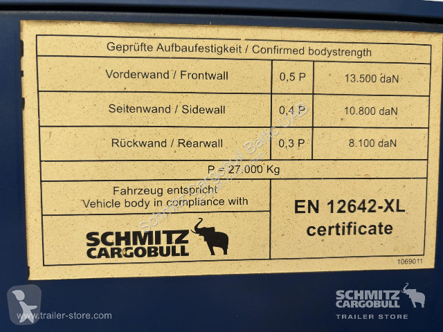 Sættevogn Schmitz Cargobull Semitrailer...