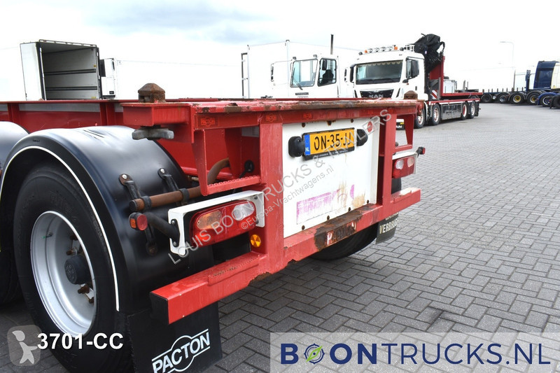 Semitrailer Pacton TXC 233 | 20ft * 2980 Kg *...