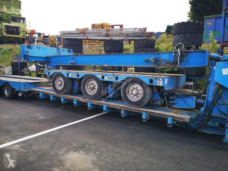 Semitrailer Nicolas  4+3 ESSIEUX