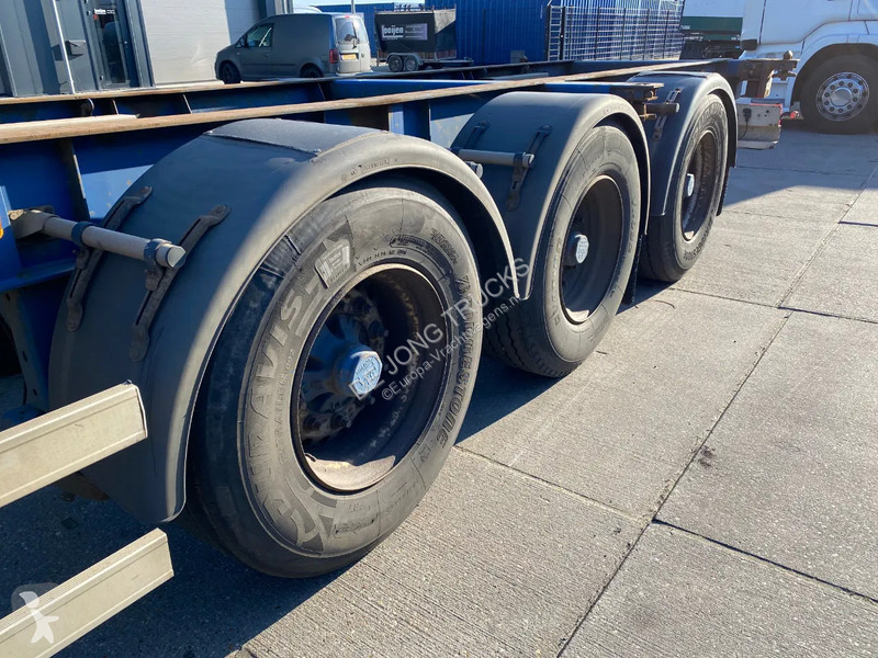 Semitrailer Turbo's Hoet 40 FT / BPW + Disc /...