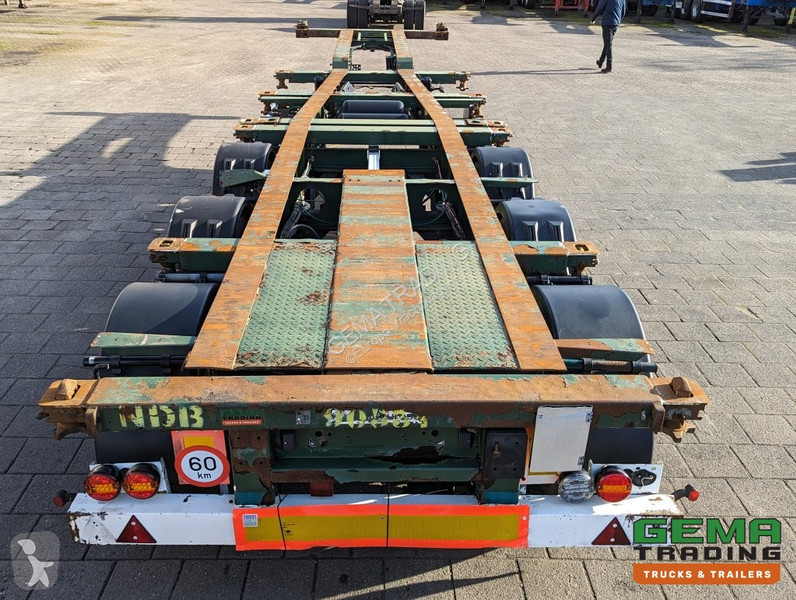 Semitrailer Krone 27 3-Assen BPW Kont Schuiver...