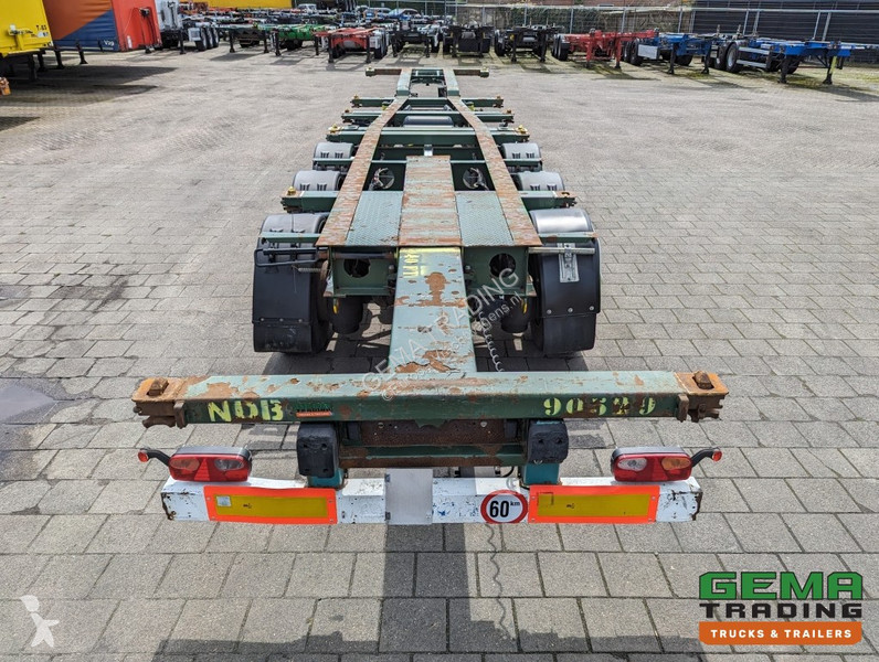 Semitrailer Krone 27 3-Assen BPW RearSlider -...