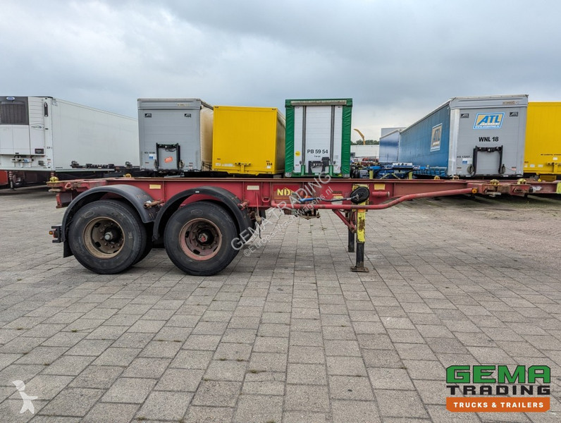 Semiremorca Krone SZC 20FT 2-Assen ROR - STEEL...