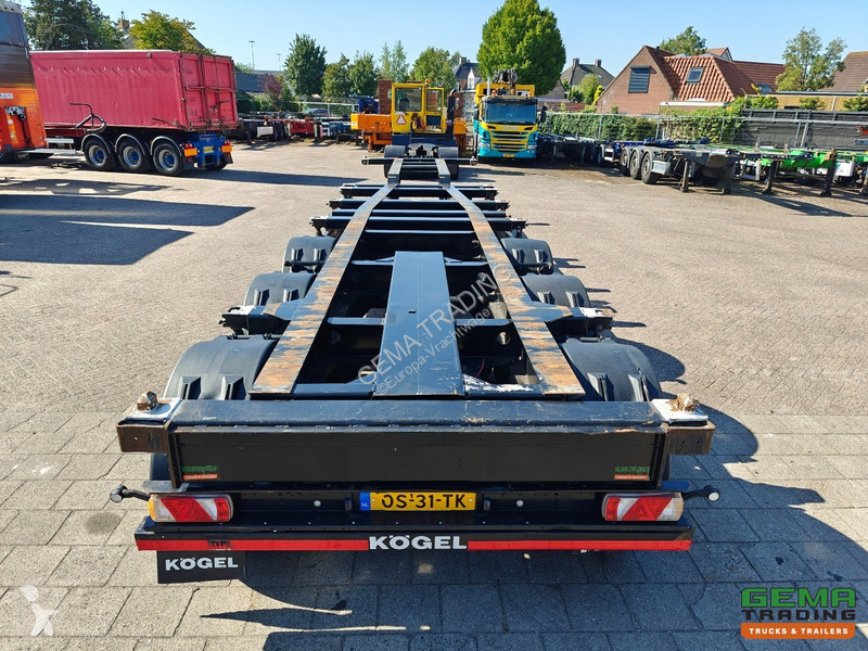 Sættevogn Kögel PORT 40 SIMPLEX 20 3-Axle SAF -...