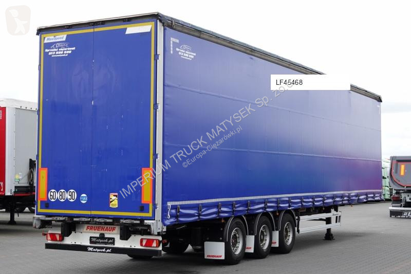 Semitrailer Fruehauf FIRANKA / MEGA / LOW DECK...