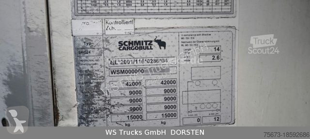 Semi reboque Schmitz Cargobull SKO 24...