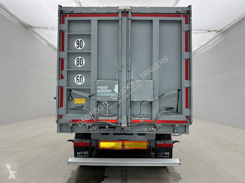 Semitrailer Tisvol 55 cub in alu