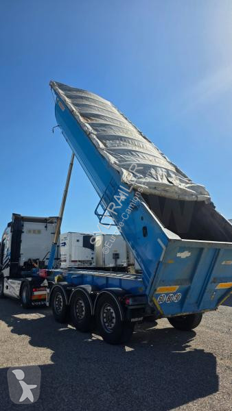 Semitrailer Fruehauf  Benne 38 T – 3 essieux