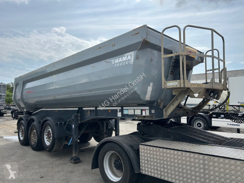 Semitrailer Schwarzmüller Kippmulde 25m³, SAF,...