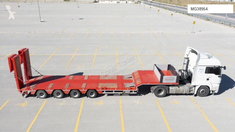Semiremorca Donat 4 axle lowbed for heavy duty...