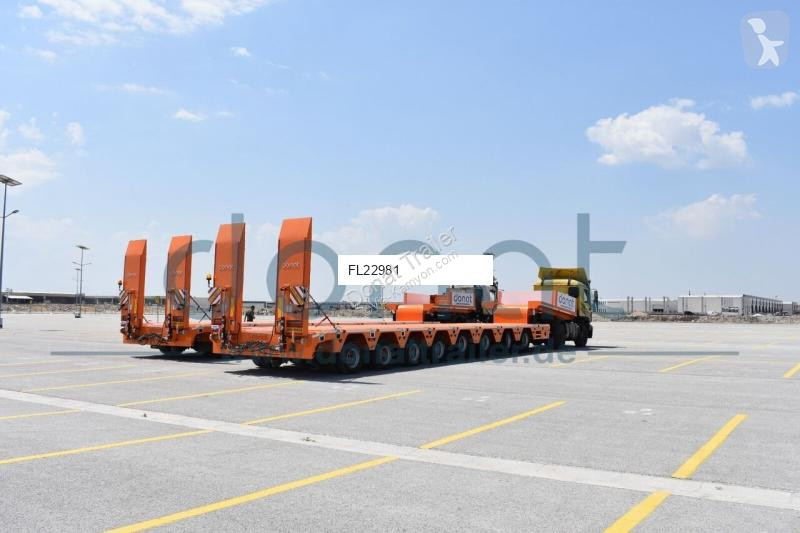 Semiremorca Donat 8 axle lowbed with hydraulic...