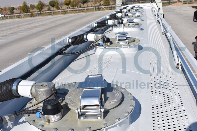 Semi reboque Donat Aluminum Fuel Tanker with...