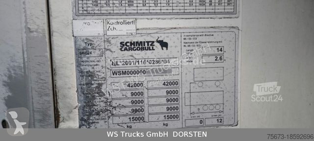 Semi reboque Schmitz Cargobull SKO 24...