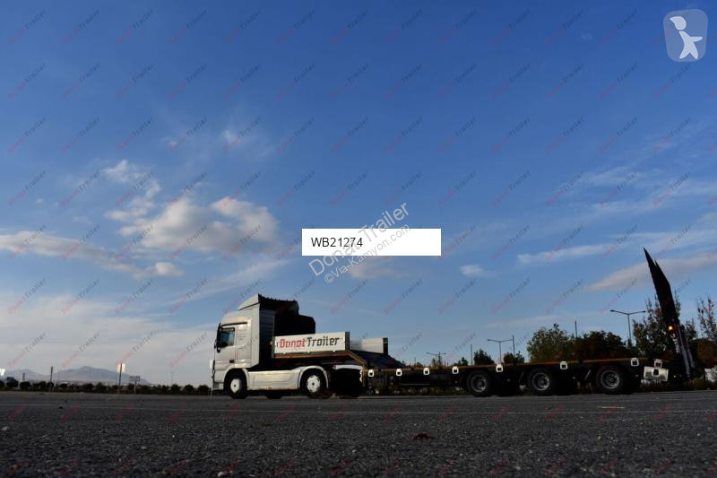 Semiremorca Donat 3 axle lowbed extendable -...