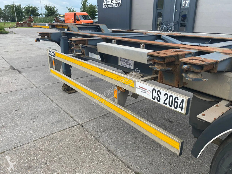 Semitrailer Van Hool Container Chassis / 40-45...