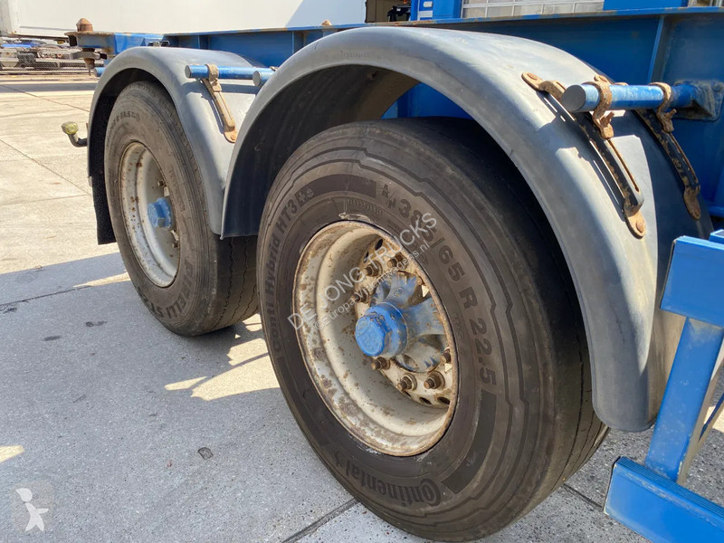 Semitrailer Turbo's Hoet 20 FT Container...