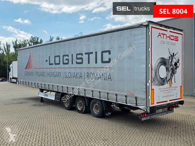 Semitrailer Fliegl SDS01 / Hubdach / EDSCHA /...