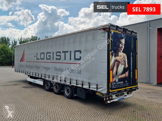 Semitrailer Krone / Hubdach / EDSCHA / Mega /...