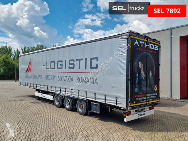 Semitrailer Krone / Hubdach / EDSCHA / Mega /...