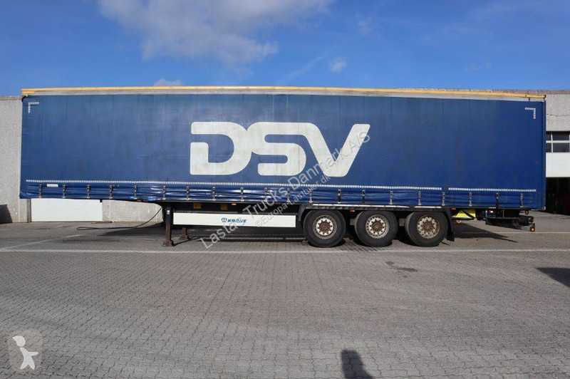Semi reboque Krone 3 axle curtainside trailer