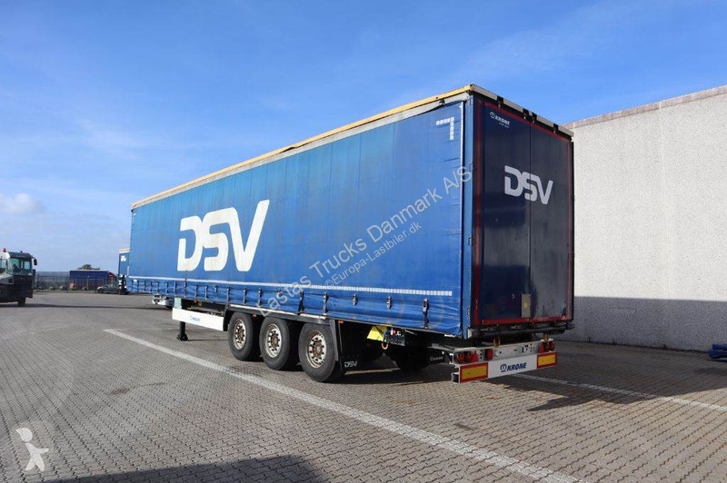 Sættevogn Krone 3 axle curtainside trailer