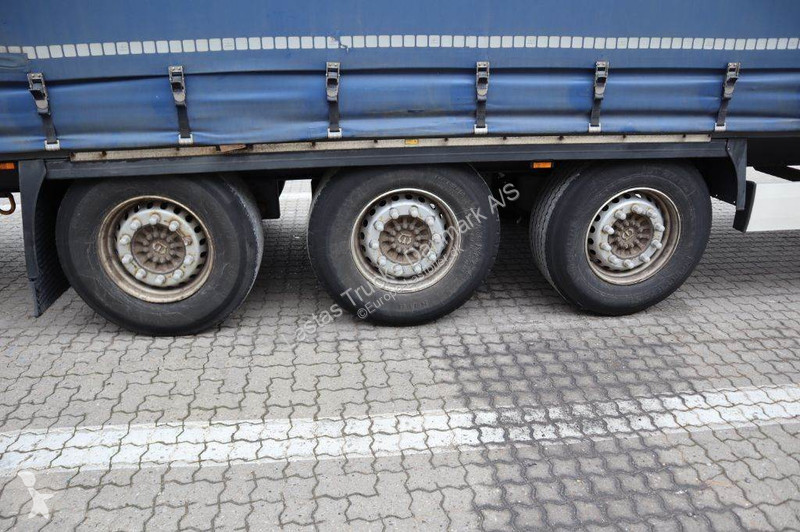 Sættevogn Krone 3 axle curtainside trailer