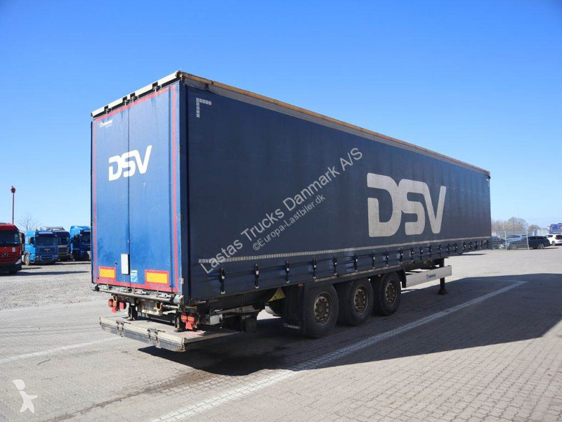 Sættevogn Krone 3 axle curtainside trailer
